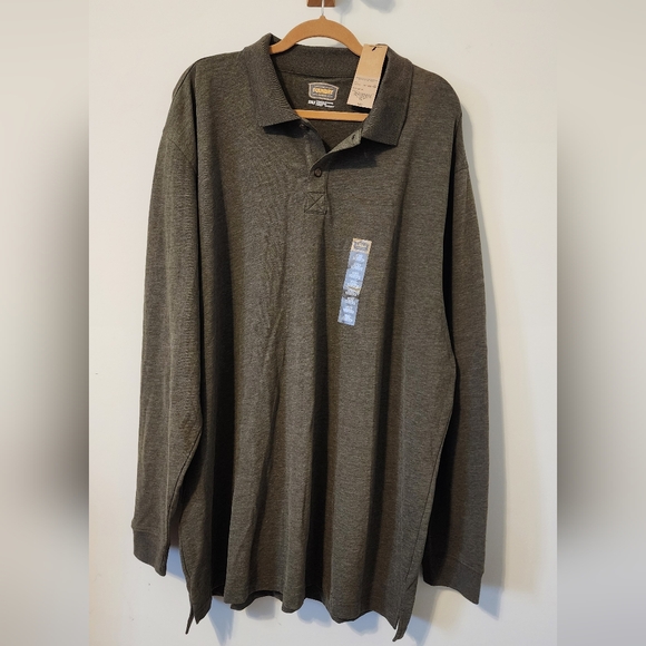 NWT The Foundry Supply 2XL Tall Long Sleeve Shirt Olive Green - Picture 1 of 4